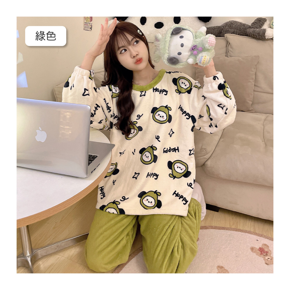 親親動物系列珊瑚絨睡衣 8色可選