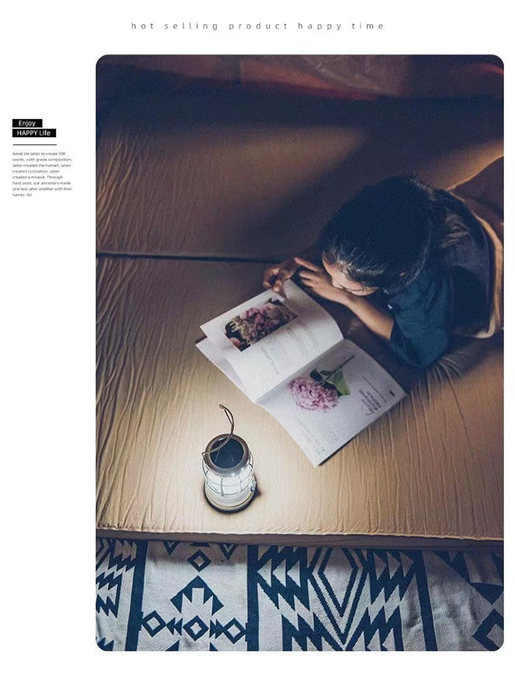 手提便攜USB太陽能露營燈