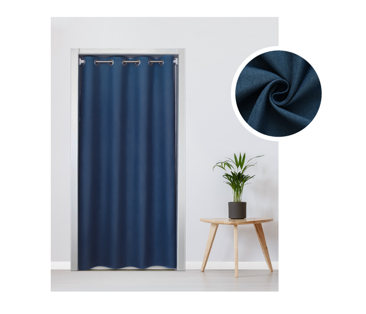 北歐色彩雪芙柔隔簾空調門簾