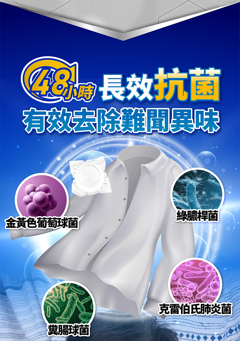 【JDH潔的好】台灣製 天然酵素3D洗衣膠球 (全新升級 抗菌+防蟎)x5盒