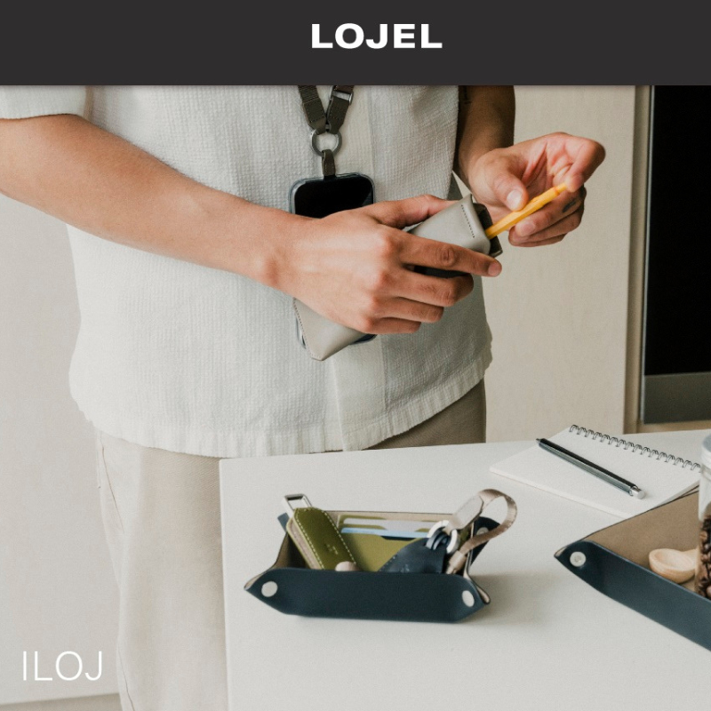 【LOJEL】ILOJ收納盤(小)EDC-ST三色任選(黑/灰/橄欖綠) 收納盒