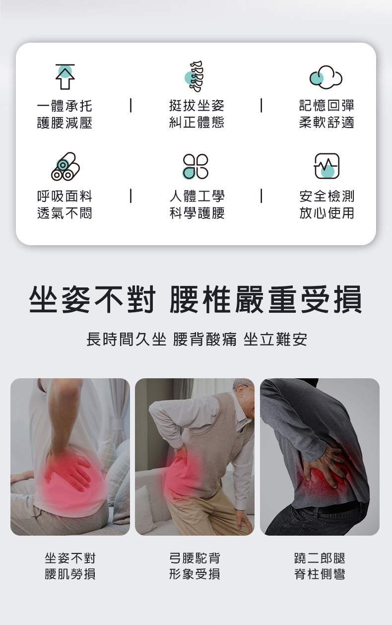 hold矯正護腰美姿坐墊 美臀坐墊 減壓坐墊 椅墊 和室椅