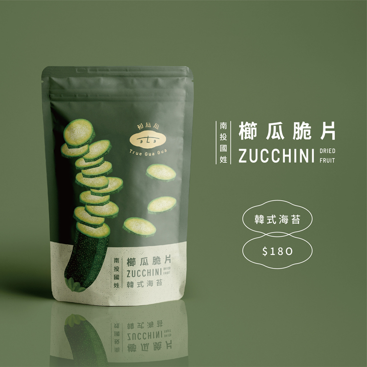 【初瓜瓜】櫛瓜脆片60g(原味/椒鹽/韓式海苔/醬辣)蔬菜乾 蔬菜片 健康零食