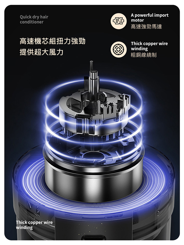【aibo】掛立兩用 USB充電風扇/吊扇
