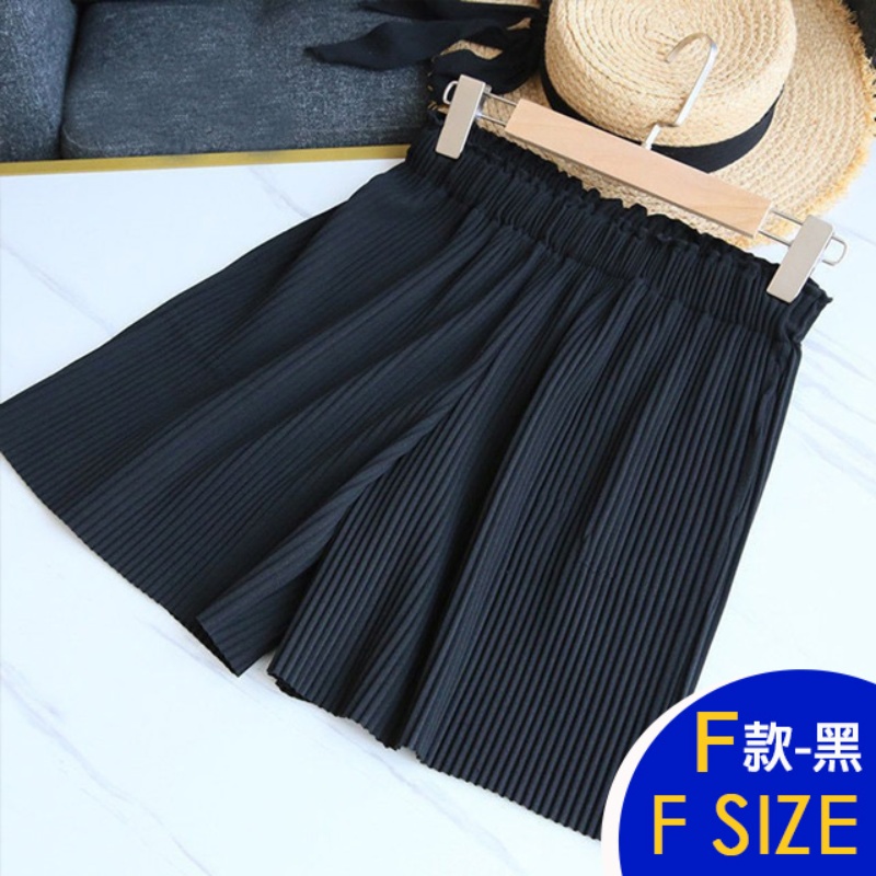 韓國製多款鬆緊腰寬鬆涼感輕薄舒適短褲 休閒褲 冰絲褲