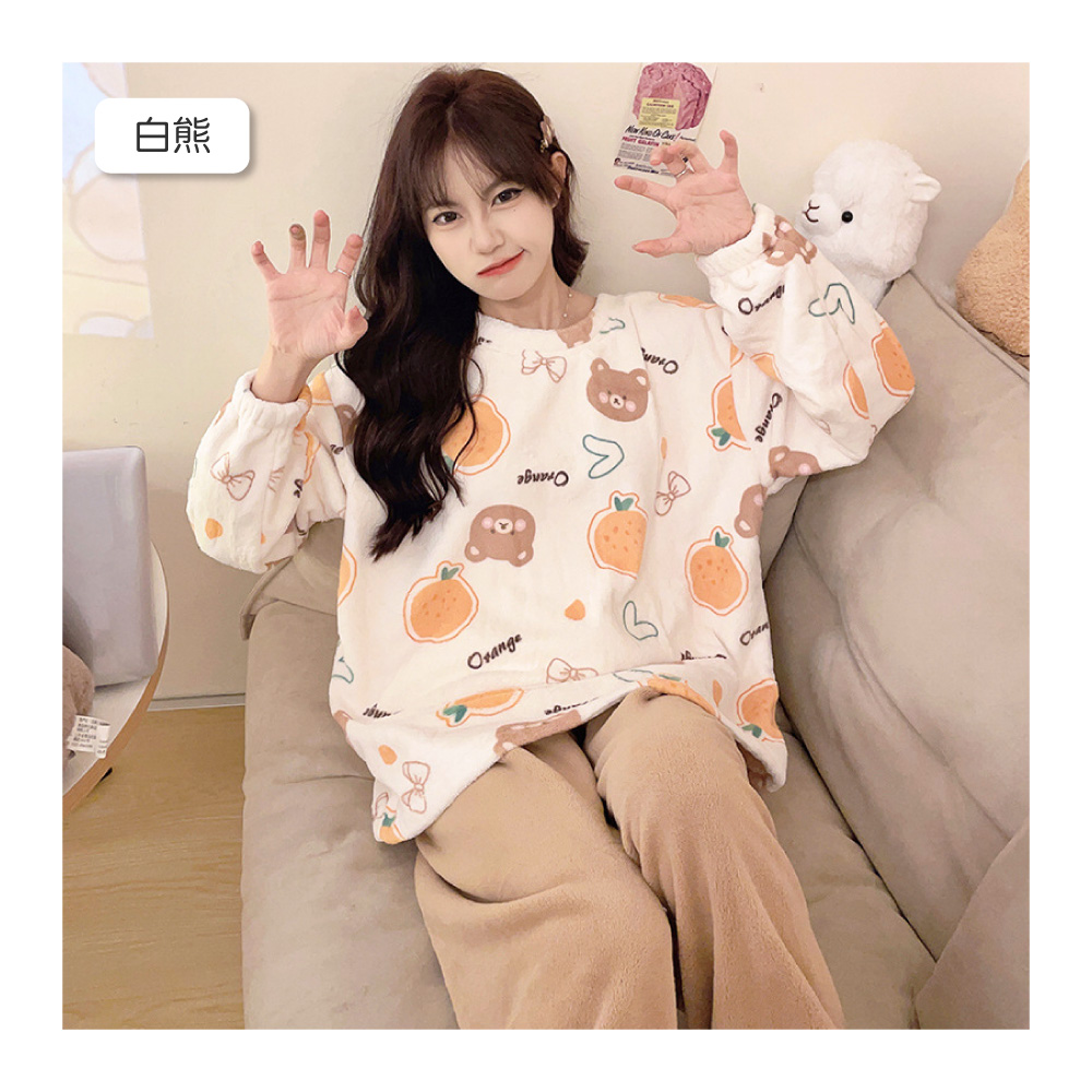 親親動物系列珊瑚絨睡衣 8色可選