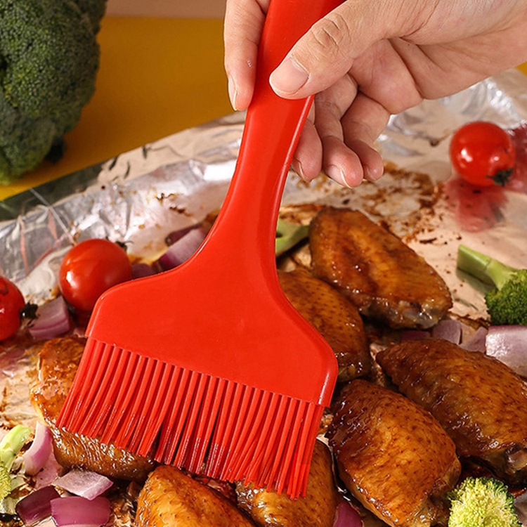 加寬加大一體式矽膠燒烤油刷