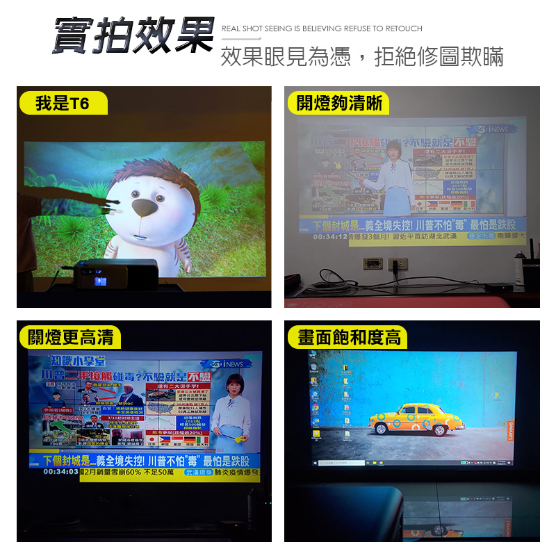 LM 高階款 HD 720P 智能投影機 支援1080P 3500流明 170吋