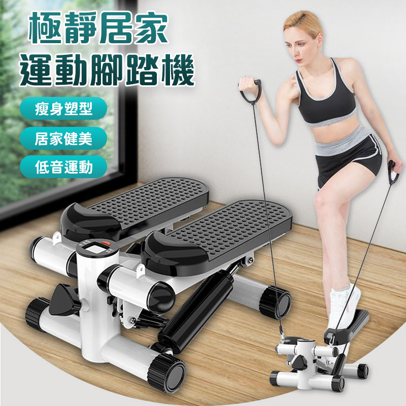 【長江】極靜居家運動腳踏機WD5 腳踏機 健走靜音滑步器
