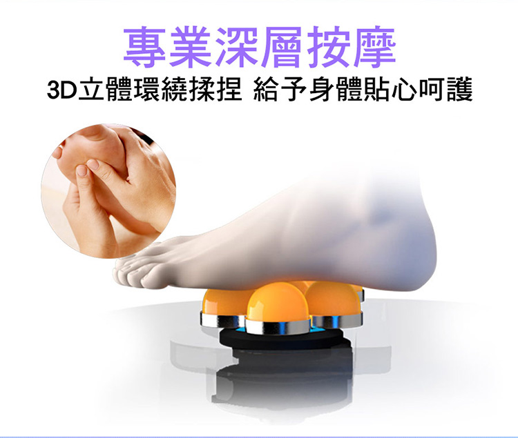 【X-BIKE 晨昌】多功能包覆式腳底按摩機 腳底滾輪可拆式 MAS-X131