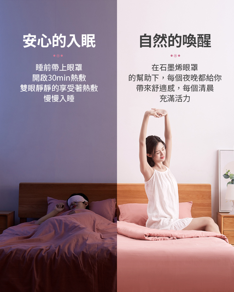 石墨烯USB蒸氣眼罩 真絲眼罩 usb護眼罩 護眼罩