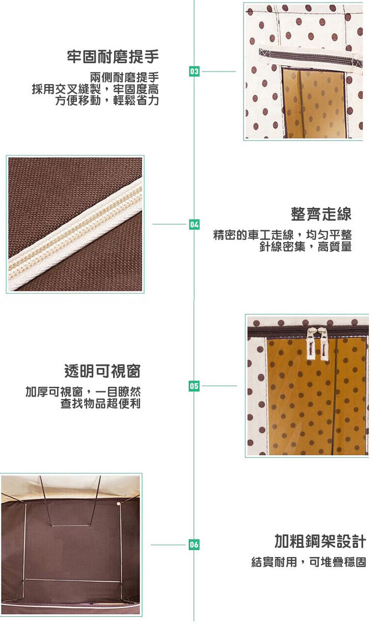 【KARY】巨無霸韓國設計無視窗600D牛津布雙開防水收納箱110