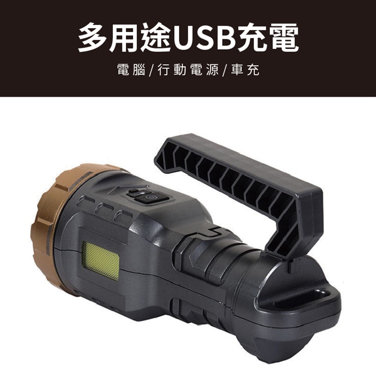 手提可拆卸高亮工作手電筒