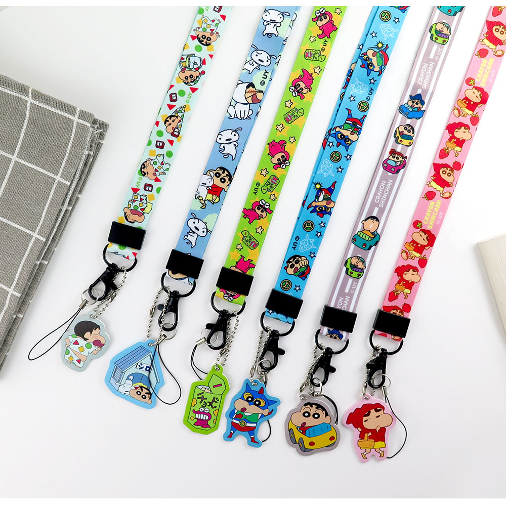 正版授權蠟筆小新手機長吊掛繩