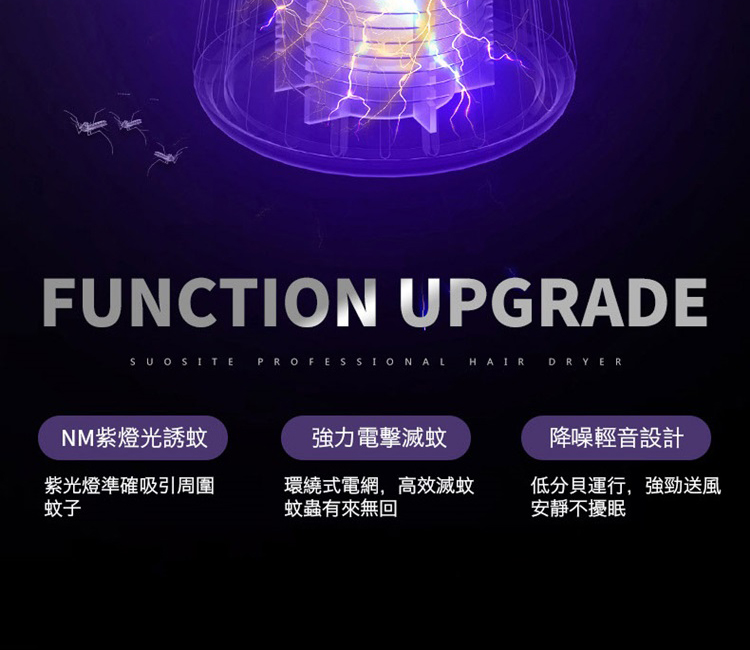 全方位光觸媒電擊滅蚊燈 S1914 廠商直送 現貨