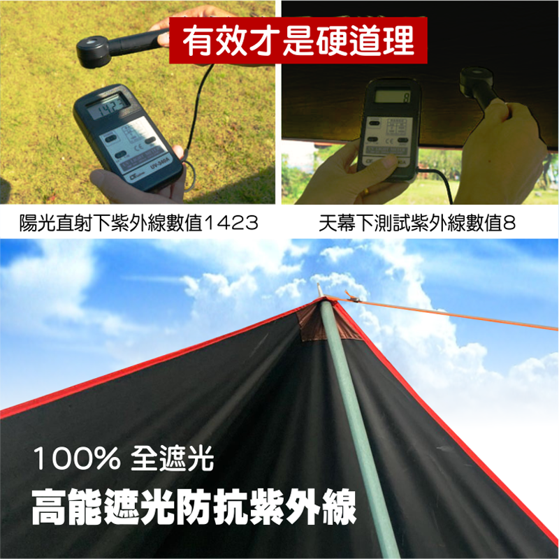 【徒步熊】高品質超強營柱/航太鋁合金6061/告別斷管/營柱界