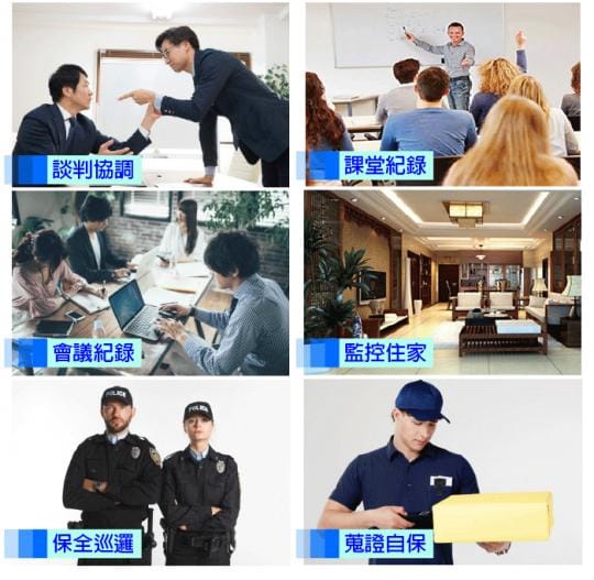 IFIVE長續航1080P影音密錄器if-RV007