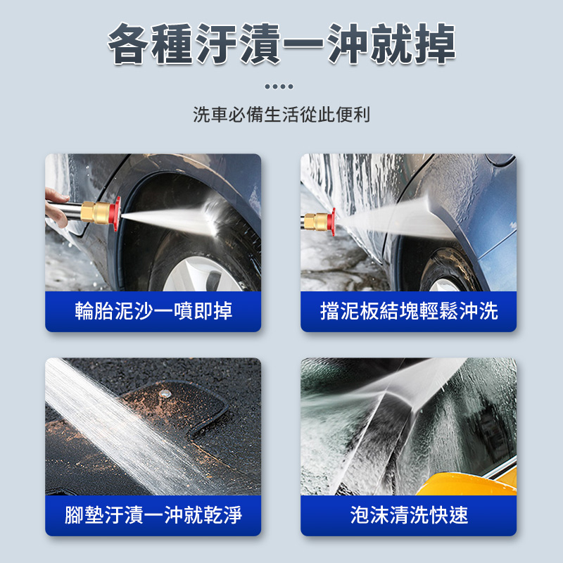 【FJ】創新便攜式無線高壓清洗機CG6(清洗必備)