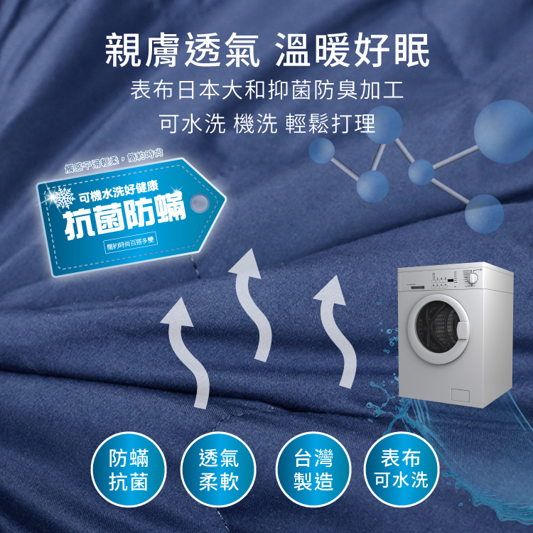 【Victoria】台灣製造大和防蟎抗菌床墊 可拆洗 折疊式床墊 學生宿舍床墊