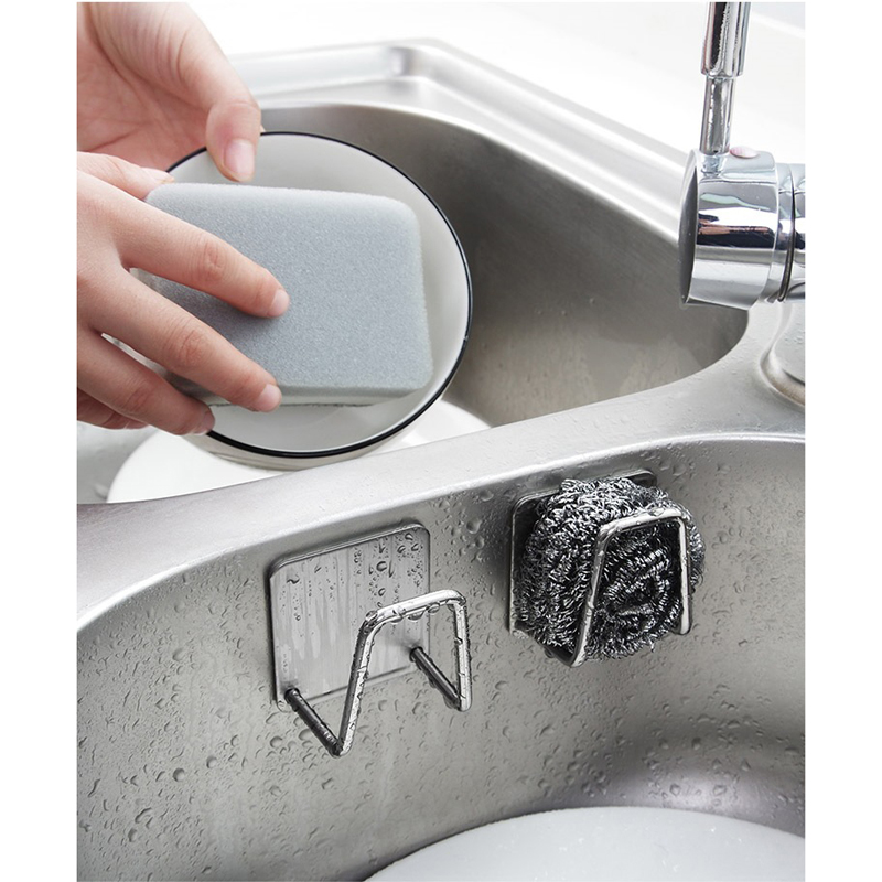 不鏽鋼水槽瀝水海棉架