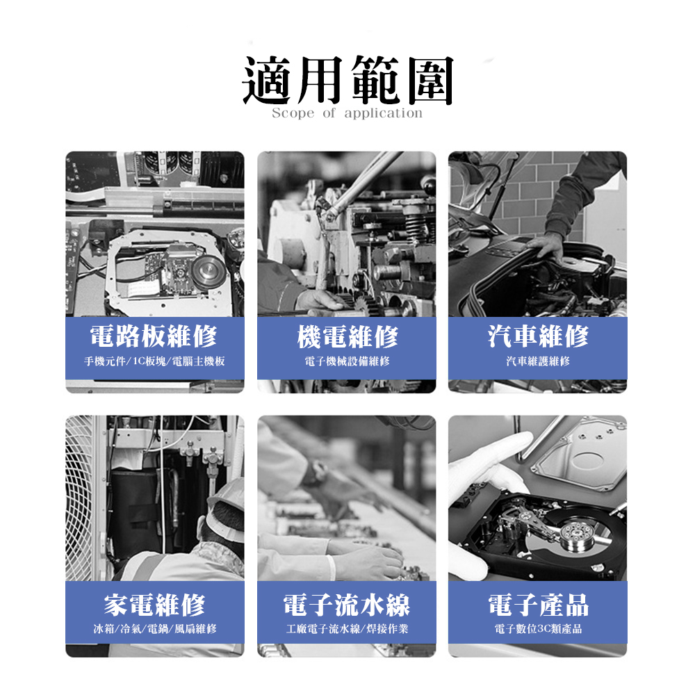 【HANLIN】DLT8898 二合一數位恆溫熱風電烙鐵焊台