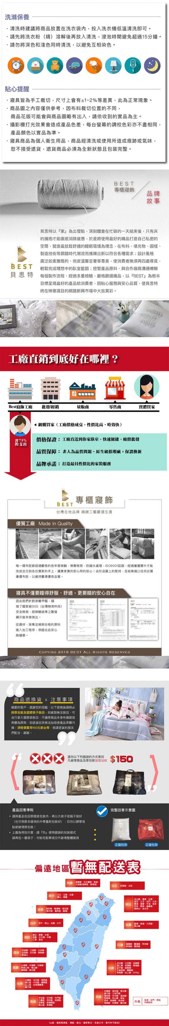 【BEST】MIT高效能防潑水保潔墊