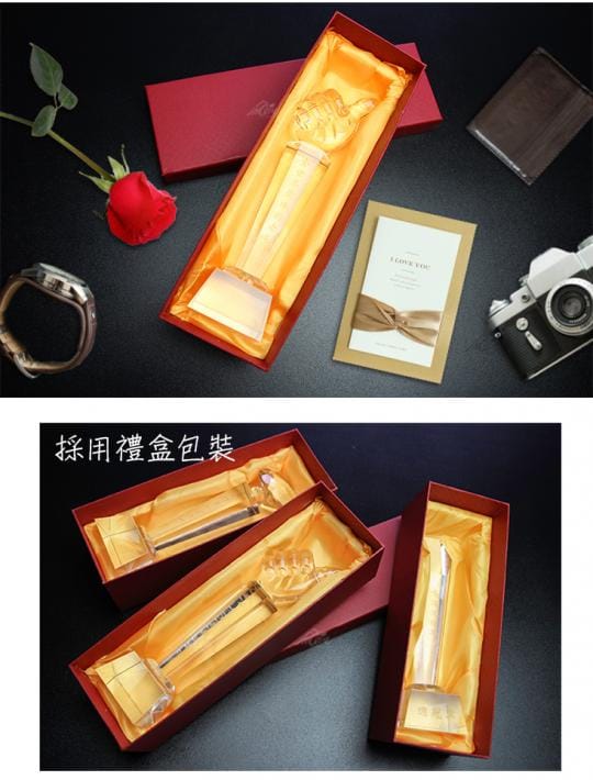 Incare水晶玻璃父親節獎盃禮盒