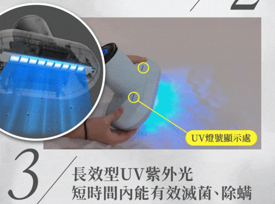【NICONICO】小可無線UV塵蟎吸塵機NI-DM903