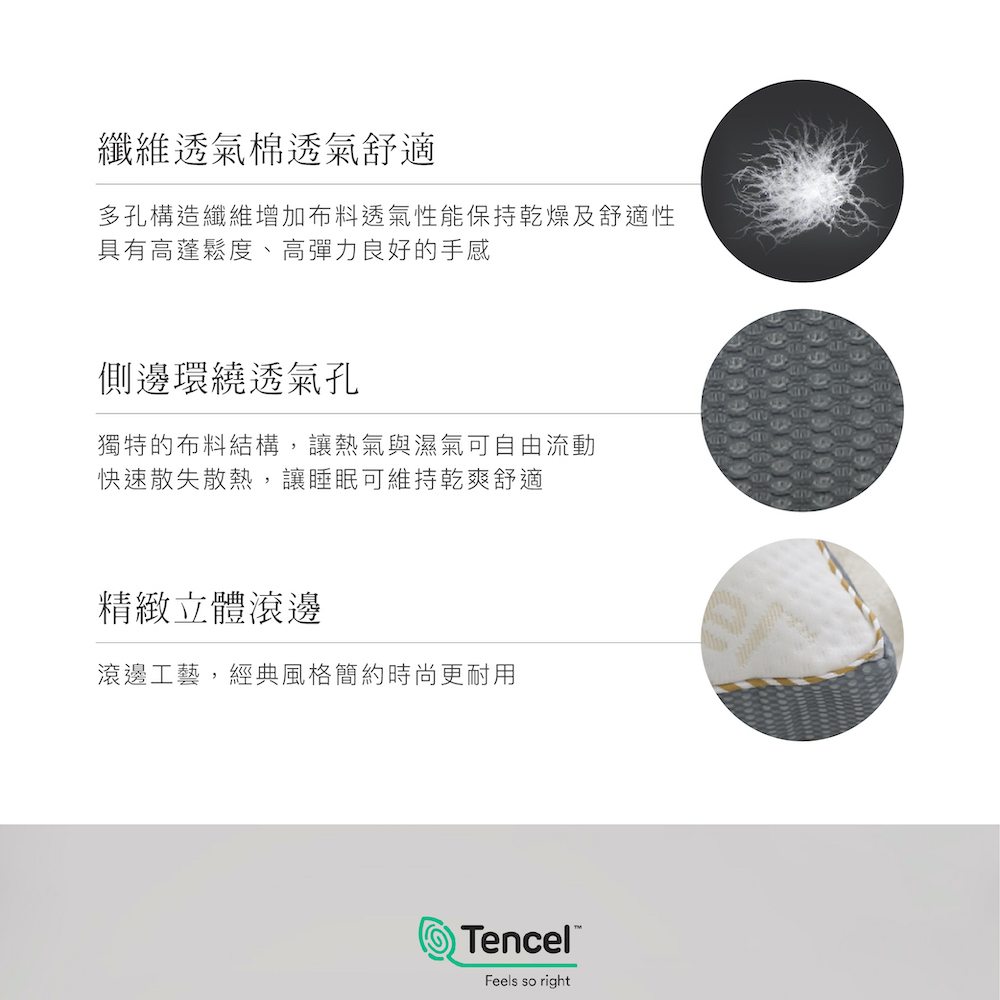 【BEST】台灣製造蓬鬆機能獨立筒枕頭 高低可調式天絲枕 贈3M抗菌枕套