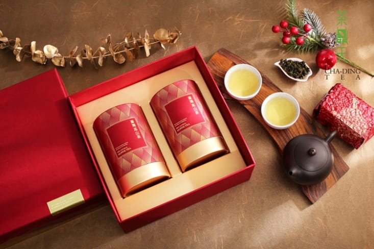 【茶鼎天】金采台灣高山茶禮盒(150gx2罐/盒) 茶葉禮盒