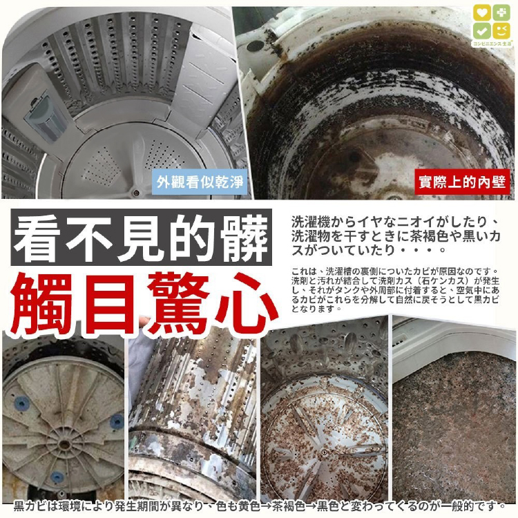 日本熱銷銀離子除蟎洗衣槽清洗液260ml