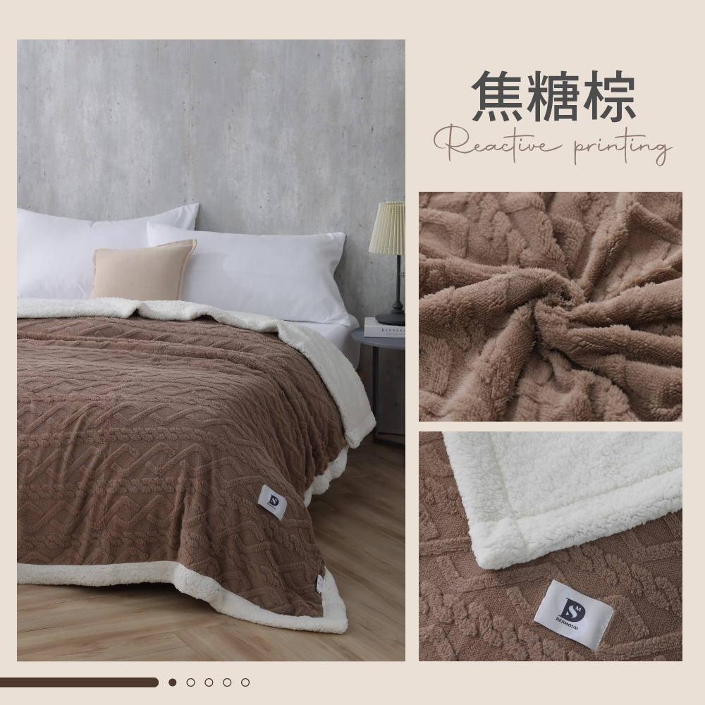 【BEST】韓系包邊塔芙絨x羊羔絨毯被 保暖被 絨被 毛毯 冬被 法蘭絨