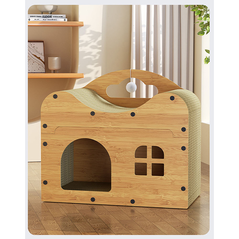 DIY四季通用貓抓板貓屋別墅 CAT-101