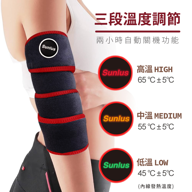 【Sunlus 三樂事】行動智能熱敷墊環繞多部位 SP1408