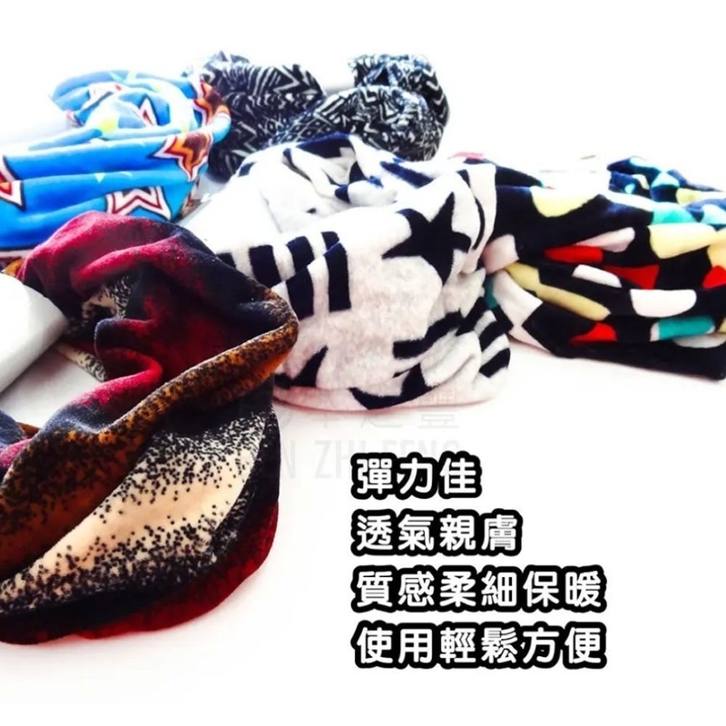 【凱美棉業】秋冬限定百變保暖圍脖頭巾大人款 男女適用 多功能魔術頭巾