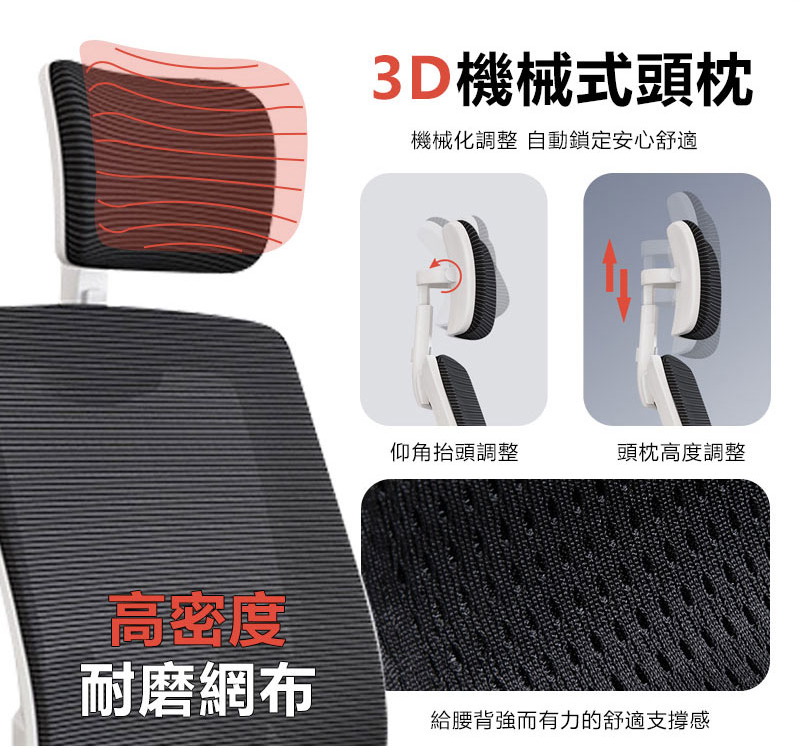 新一代多功能舒適電競辦公電腦椅