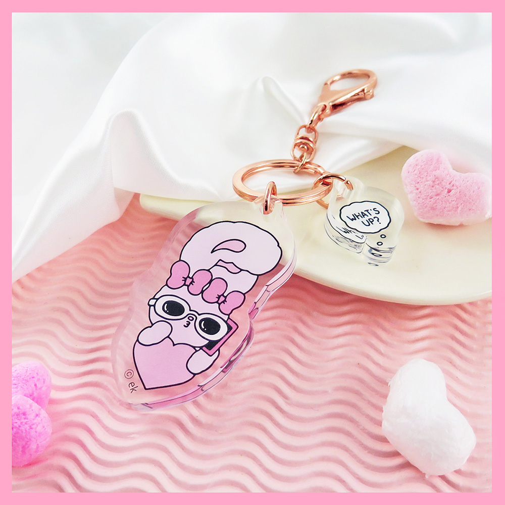 艾絲樂小兔鑰匙圈 正版授權商品