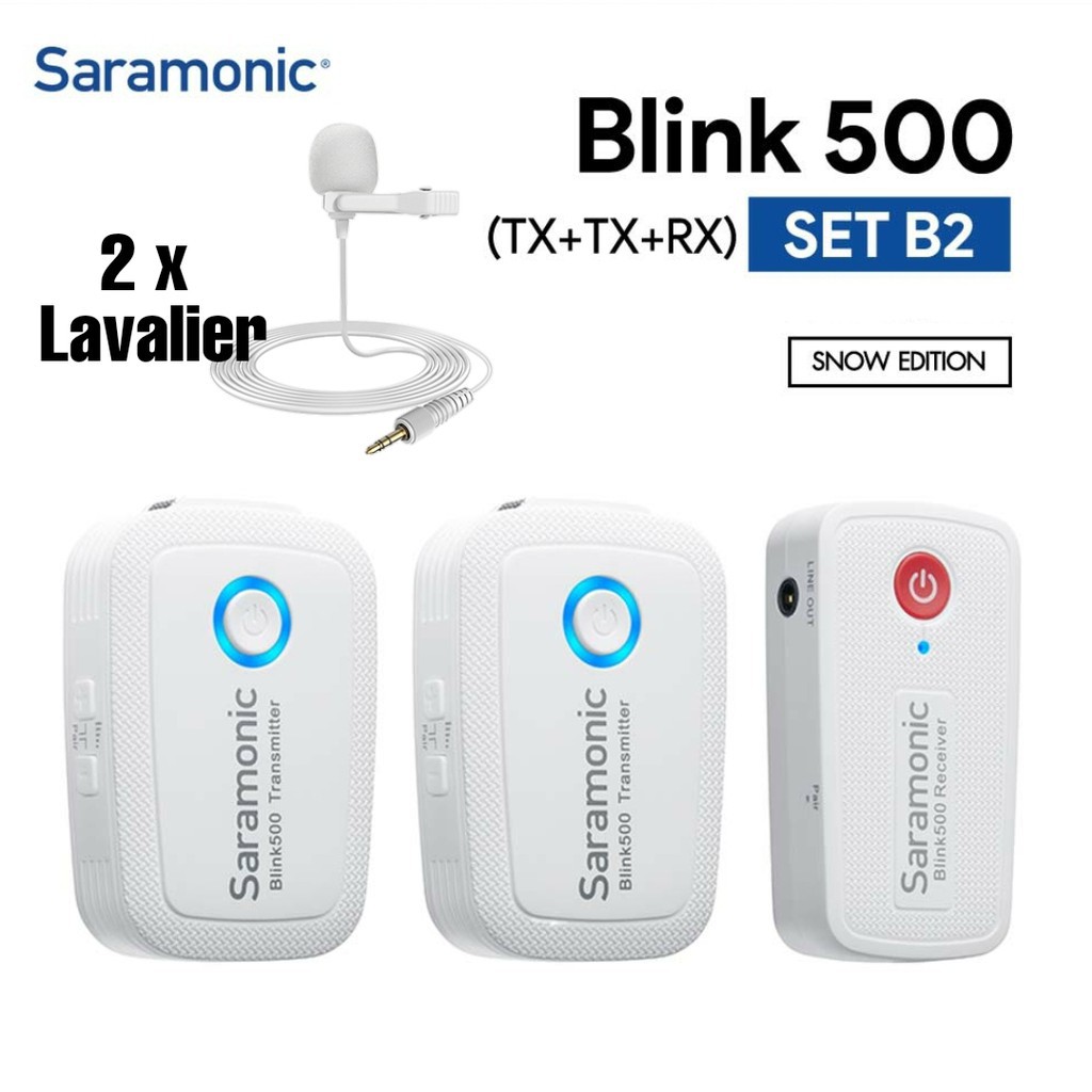 Saramonic 楓笛 Blink500 B2 1對2 接收器 發射器 【eY
