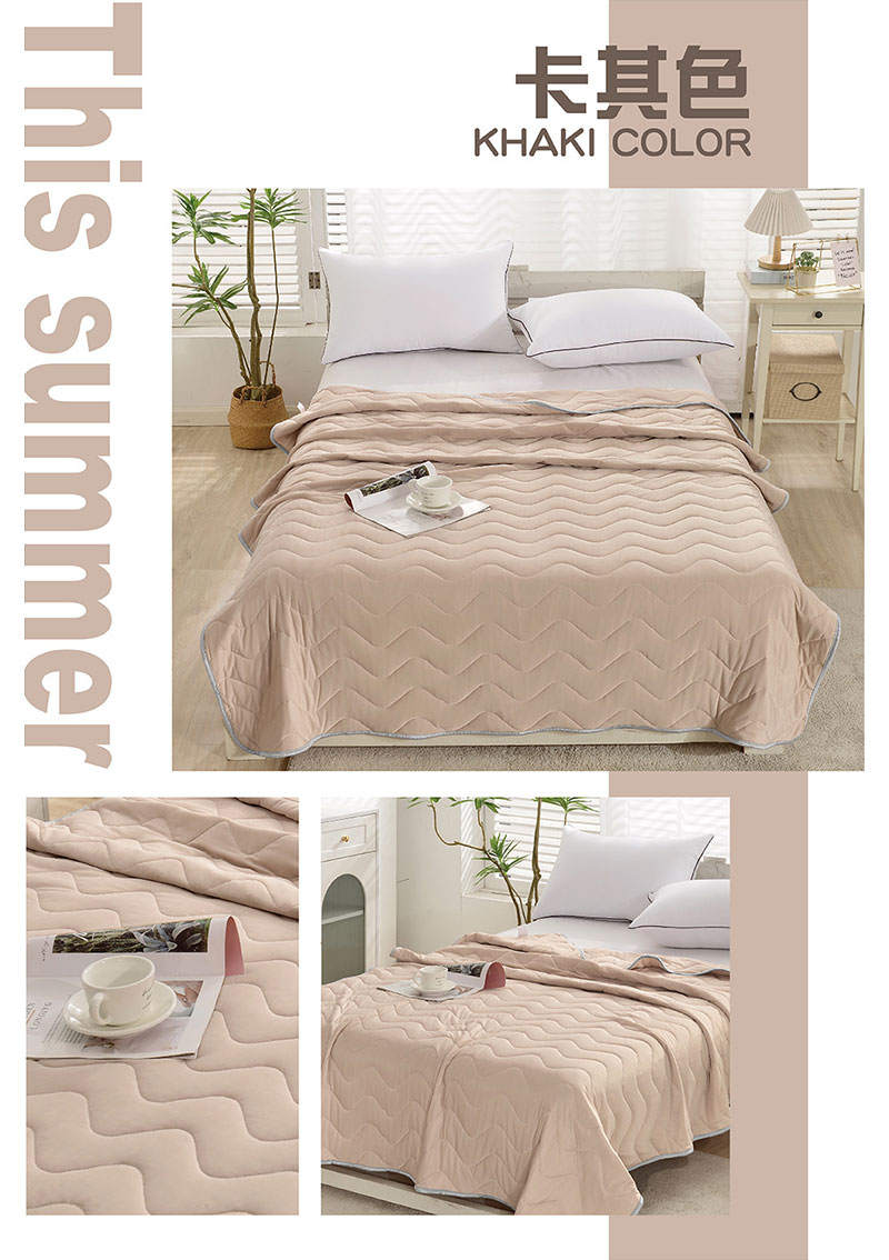 超涼感波浪冰絲冰淇淋涼被 150X200cm