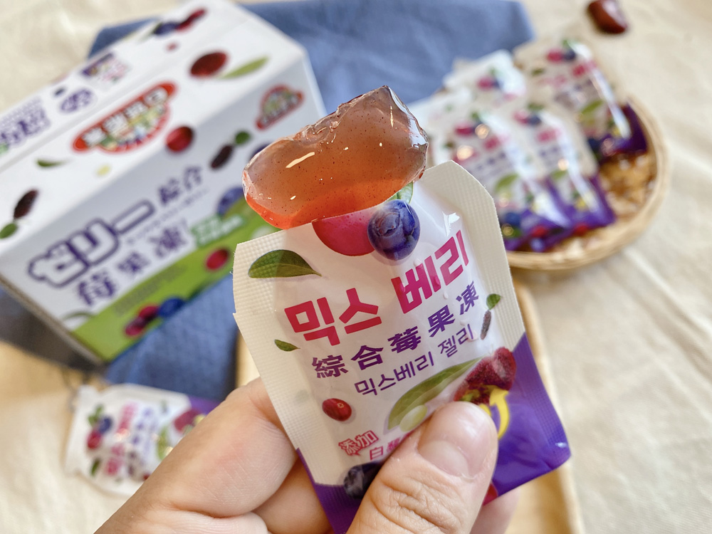 【自然原素】酸甜Q彈果凍任選200g 膠原蛋白紅石榴/白藜蘆醇綜合莓果