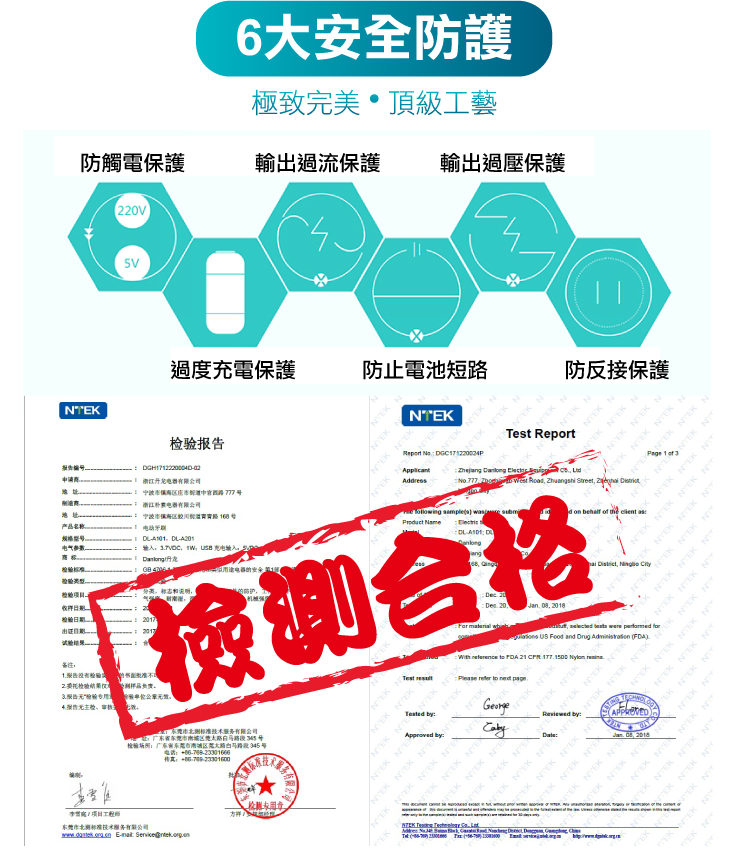 ANDYMAY2 全防水USB充電式全自動智能聲波電動牙刷 AM-N401