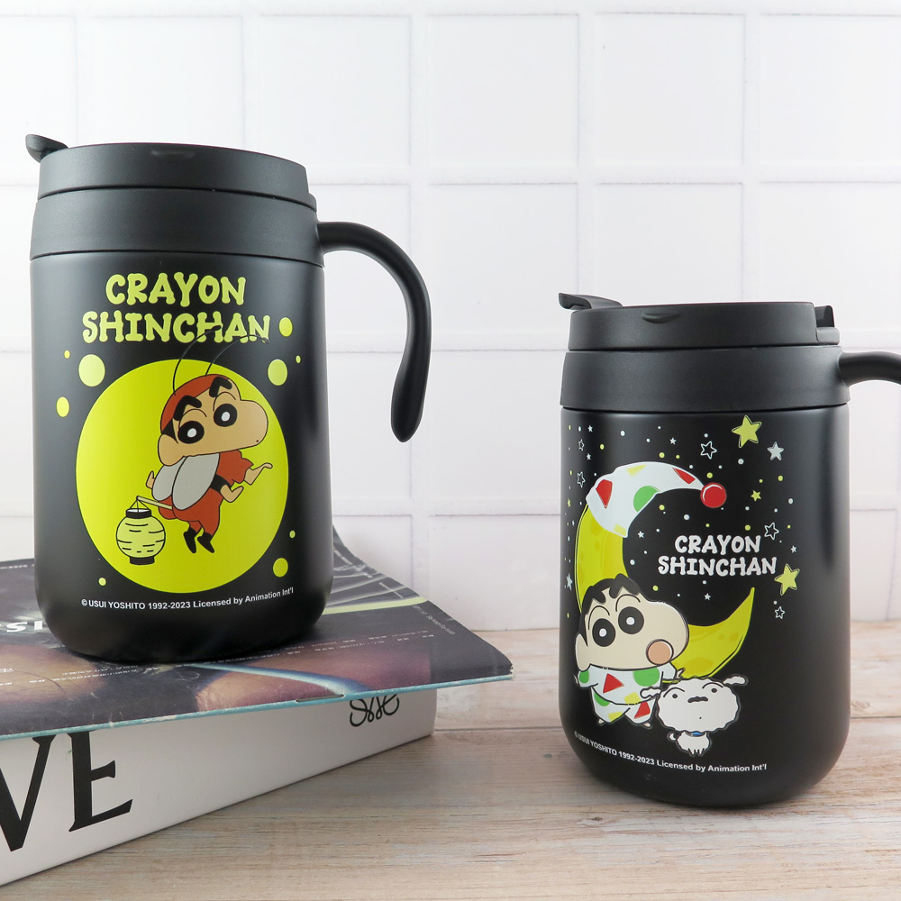 正版授權蠟筆小新 保溫杯保溫瓶
