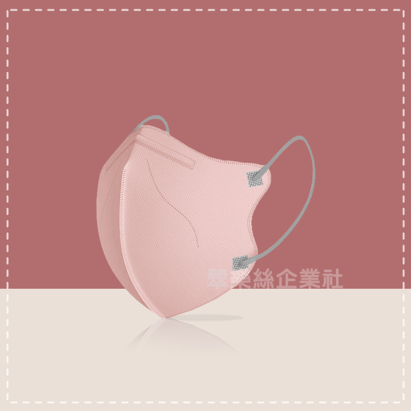 【翠樂絲】美顏女神3D立體成人口罩-獨立包裝(10入包)