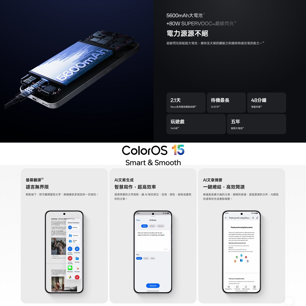 OPPO-RENO13 6.59吋 智慧型手機