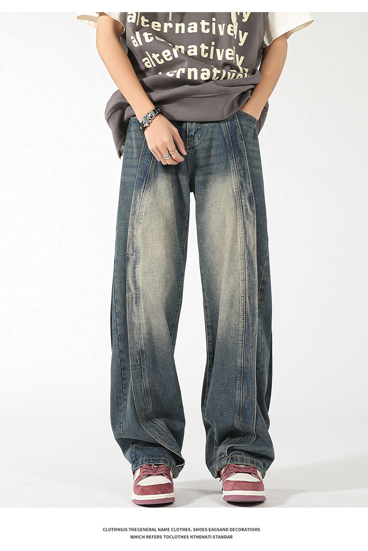 美式復古牛仔褲