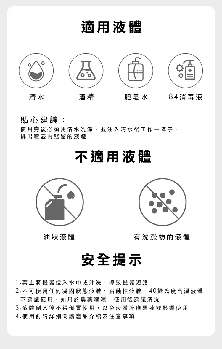 【ROYAL LOCKE】防疫必備電動式噴霧器 霧化酒精搶 消毒噴