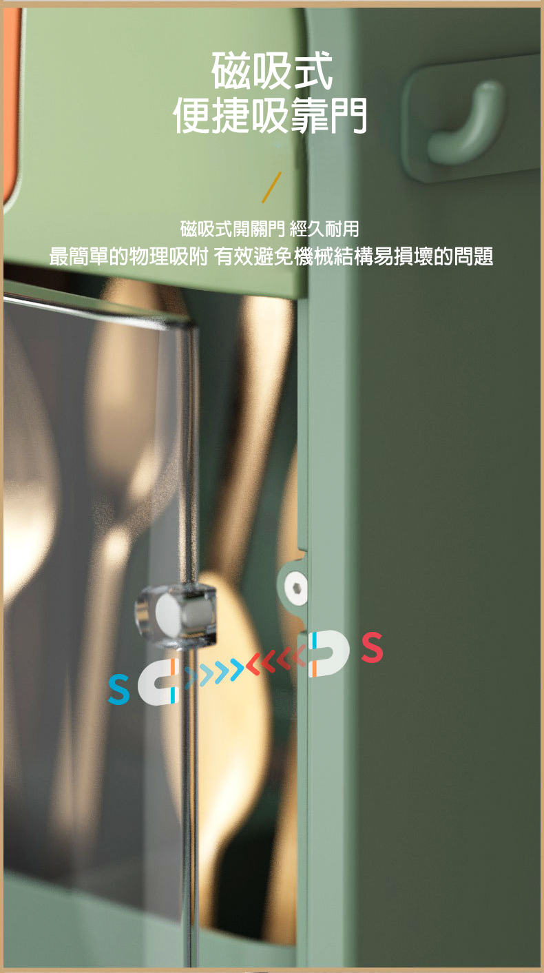 免打孔UVC紫外線殺菌渦輪風乾餐具盒(壁掛 廚房收納 筷子 筷桶 USB充電)