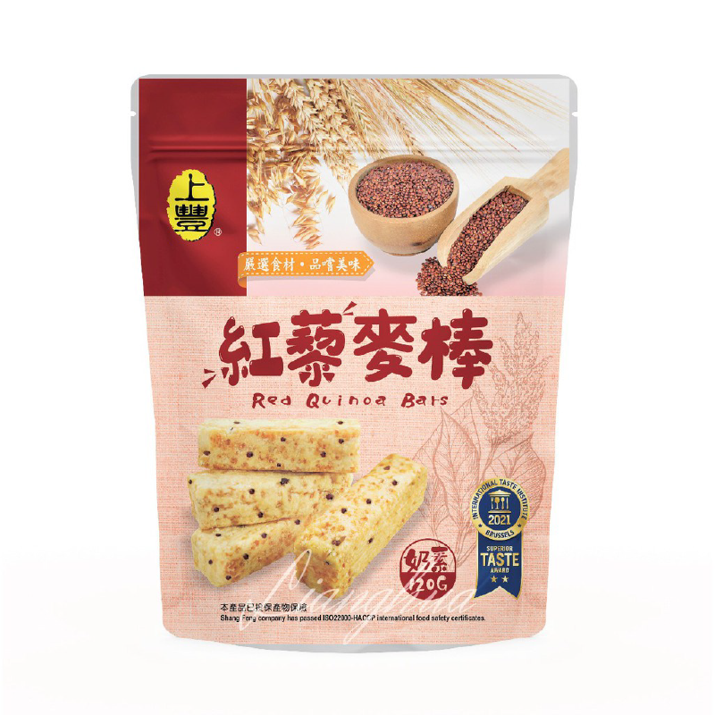 【上豐】千層酥任選120g 鹹蛋黃/ 紅藜麥棒