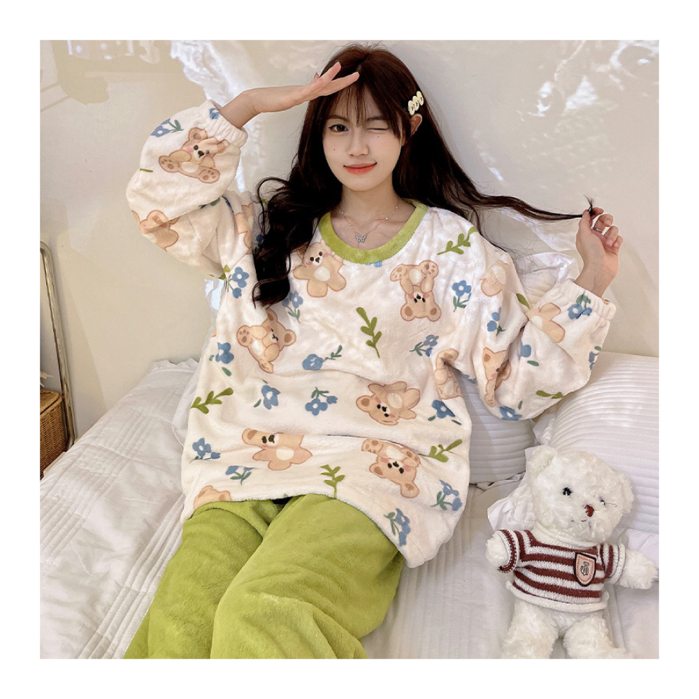 親親動物系列珊瑚絨睡衣 8色可選