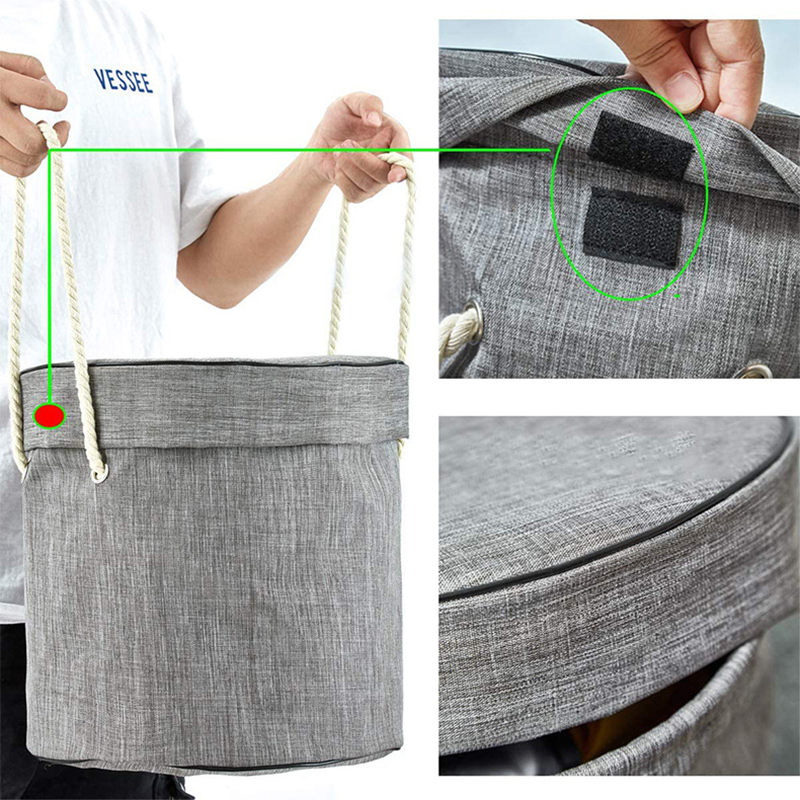 【逛逛市集】大容量牛津布收納桶 野餐墊